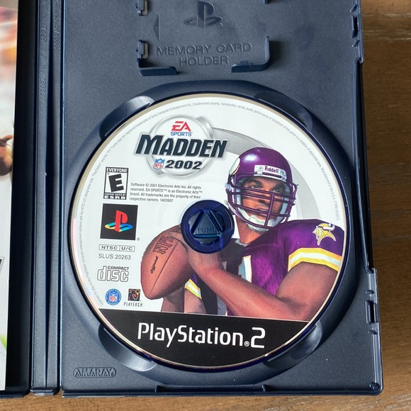Original "Madden 2002" PlayStation 2 Game - Picture 4 of 6